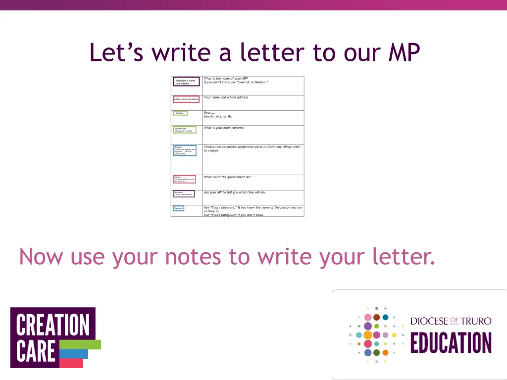 let s write a letter to our mp