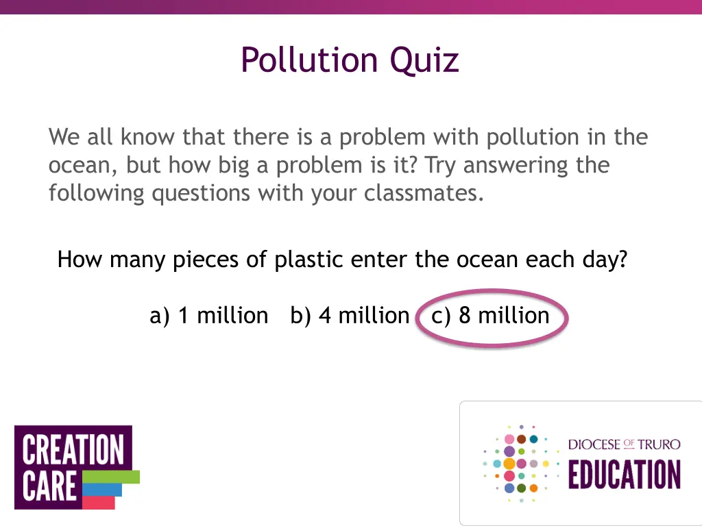 pollution quiz 1