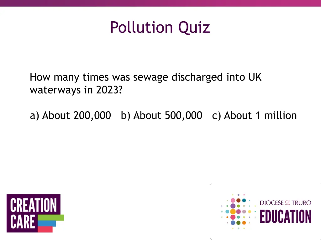 pollution quiz 4