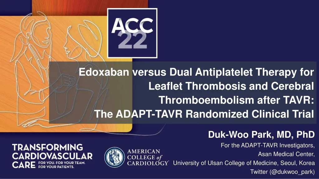 edoxaban versus dual antiplatelet therapy