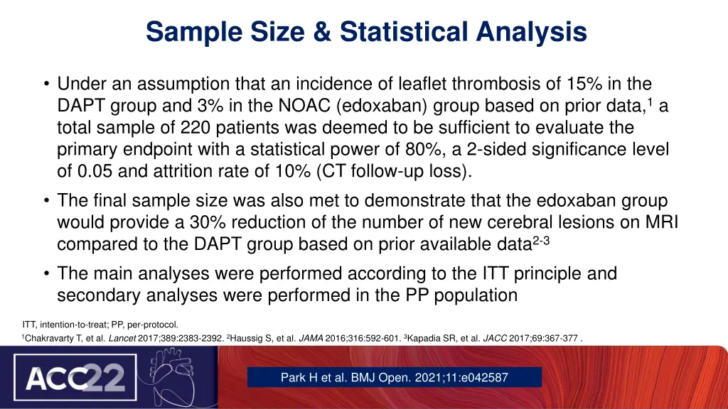 sample size statistical analysis