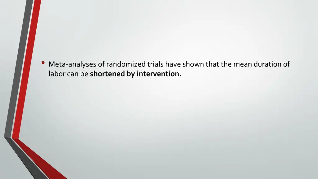 meta analyses of randomized trials have shown