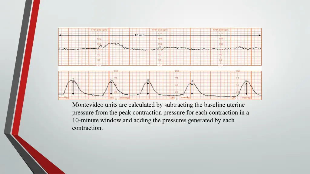 montevideo units are calculated by subtracting