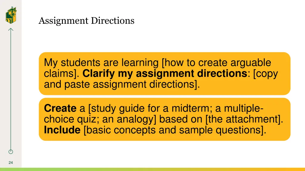 assignment directions 1