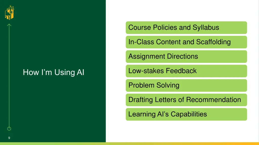 course policies and syllabus