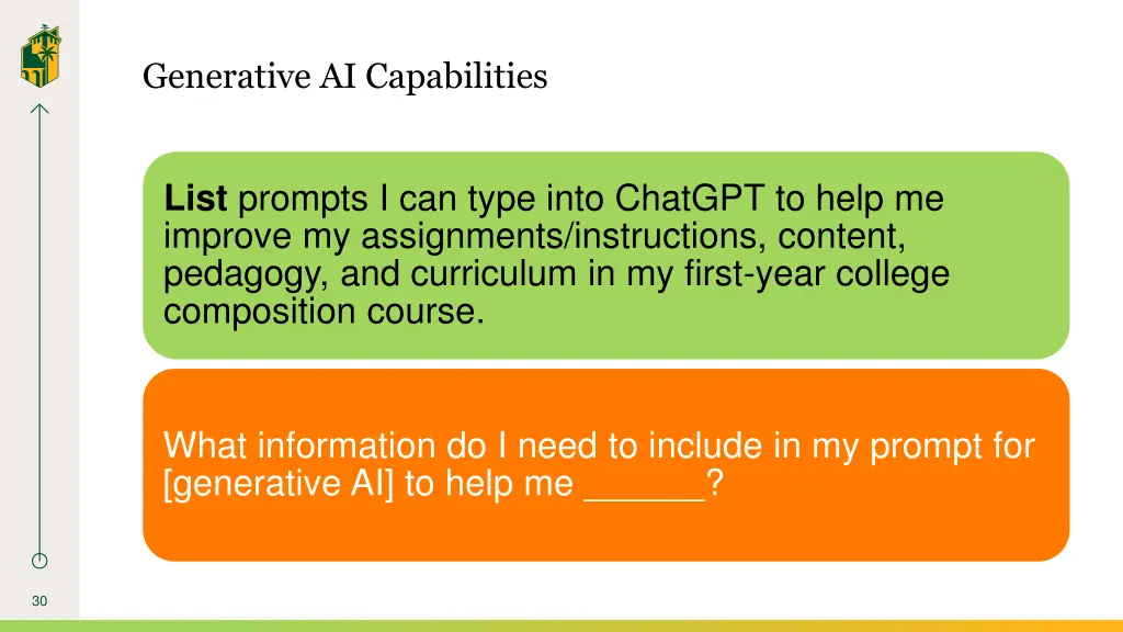 generative ai capabilities