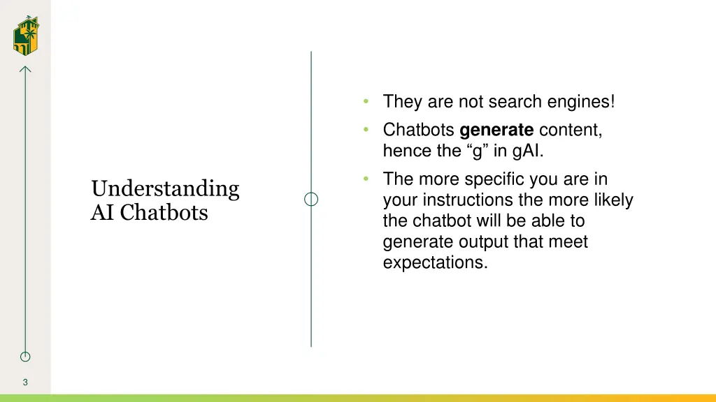 they are not search engines chatbots generate