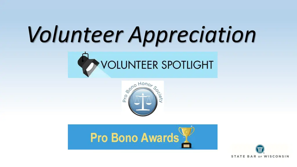 volunteer appreciation
