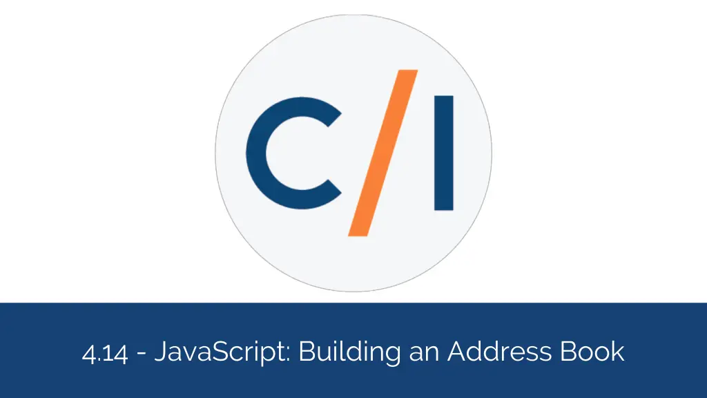 4 14 javascript building an address book