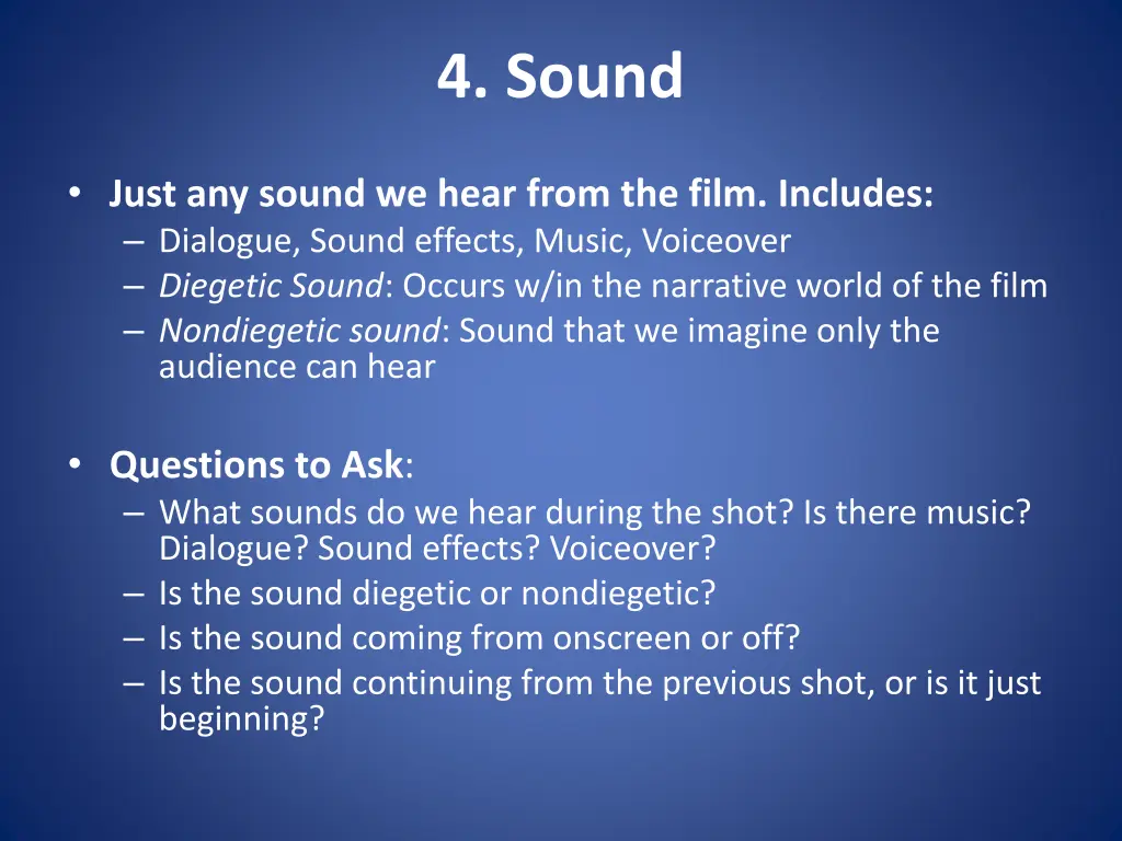 4 sound