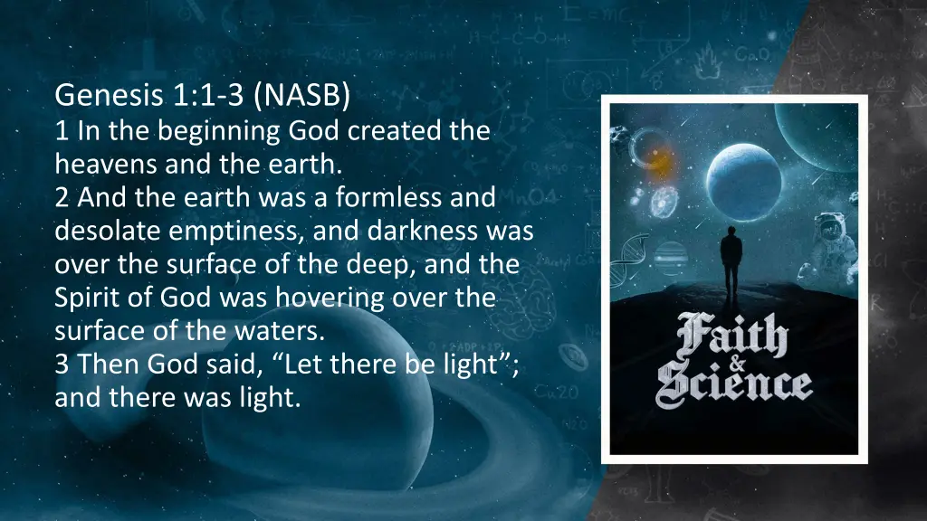 genesis 1 1 3 nasb 1 in the beginning god created