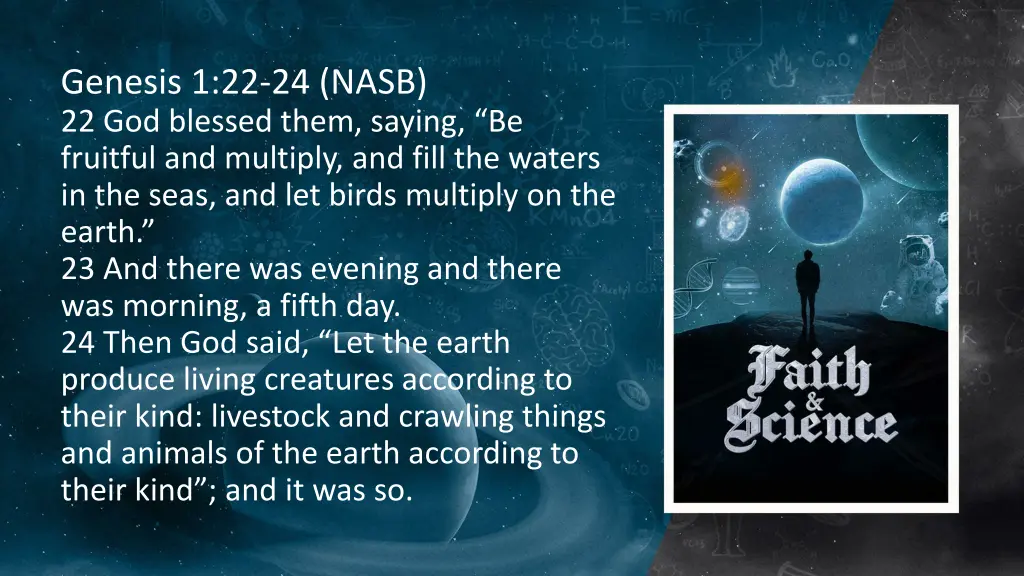 genesis 1 22 24 nasb 22 god blessed them saying