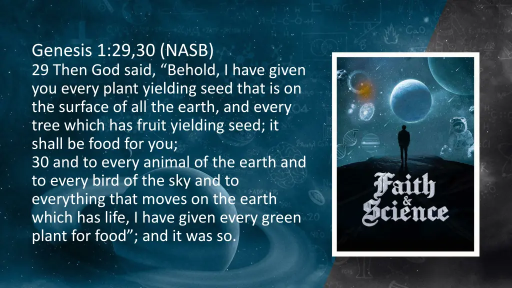 genesis 1 29 30 nasb 29 then god said behold