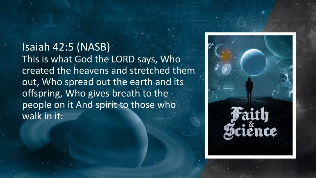 isaiah 42 5 nasb this is what god the lord says
