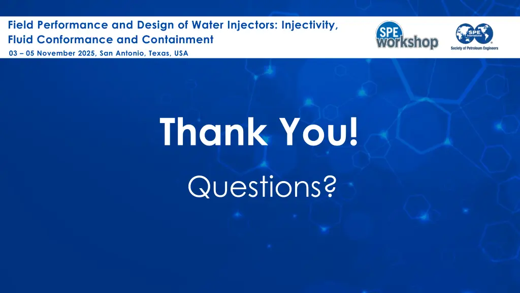field performance and design of water injectors 2