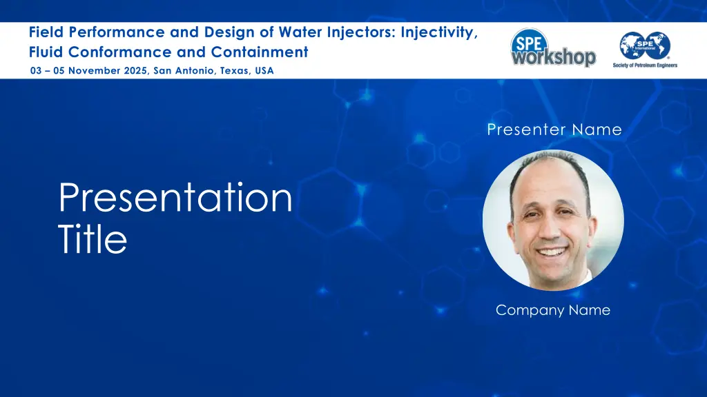 field performance and design of water injectors