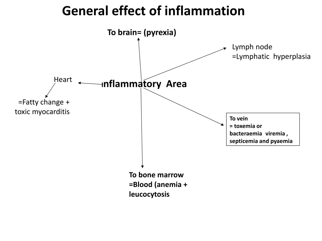 general effect of inflammation