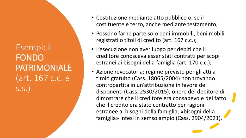 costituzione mediante atto pubblico