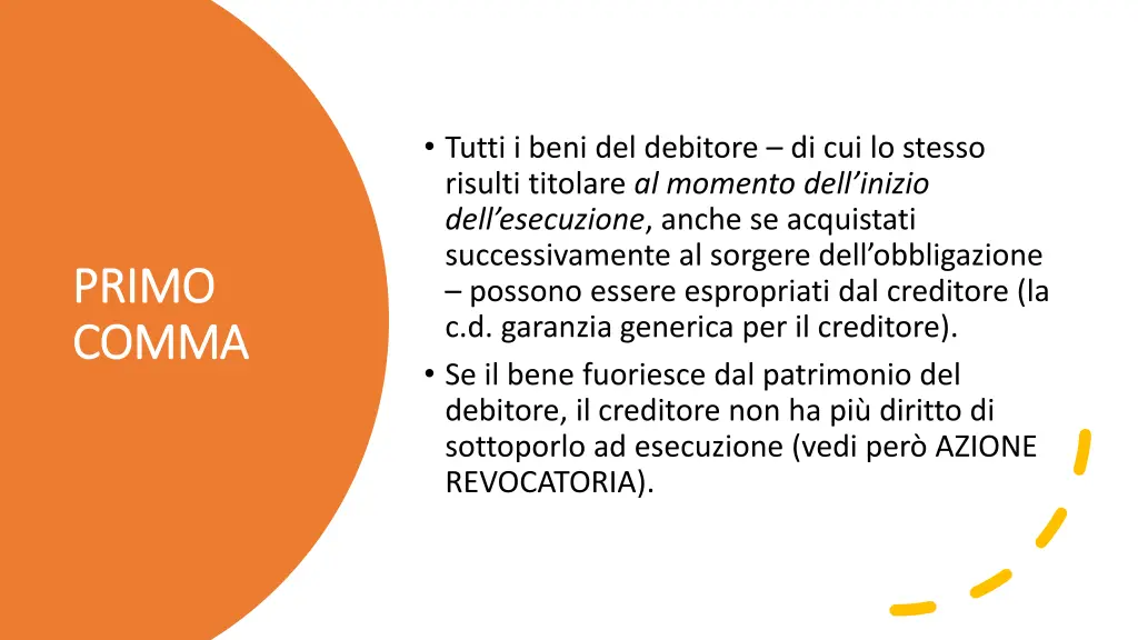 tutti i beni del debitore di cui lo stesso