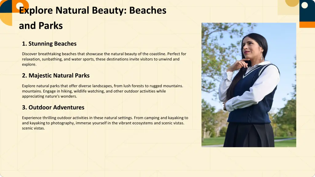 explore natural beauty beaches and parks