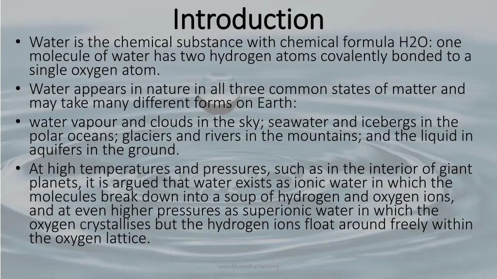 introduction introduction
