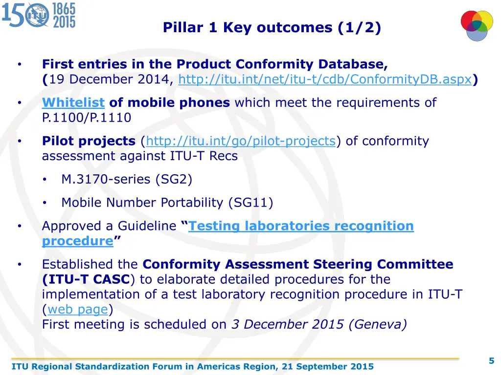 pillar 1 key outcomes 1 2