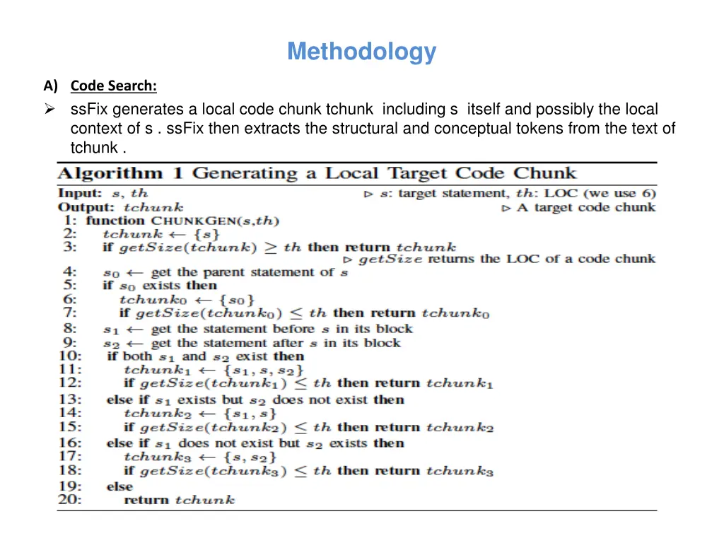 methodology