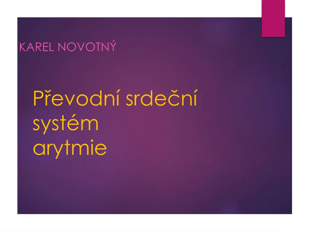karel novotn