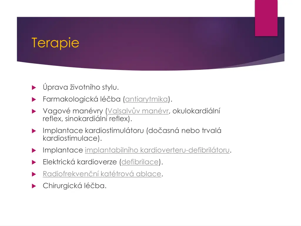 terapie