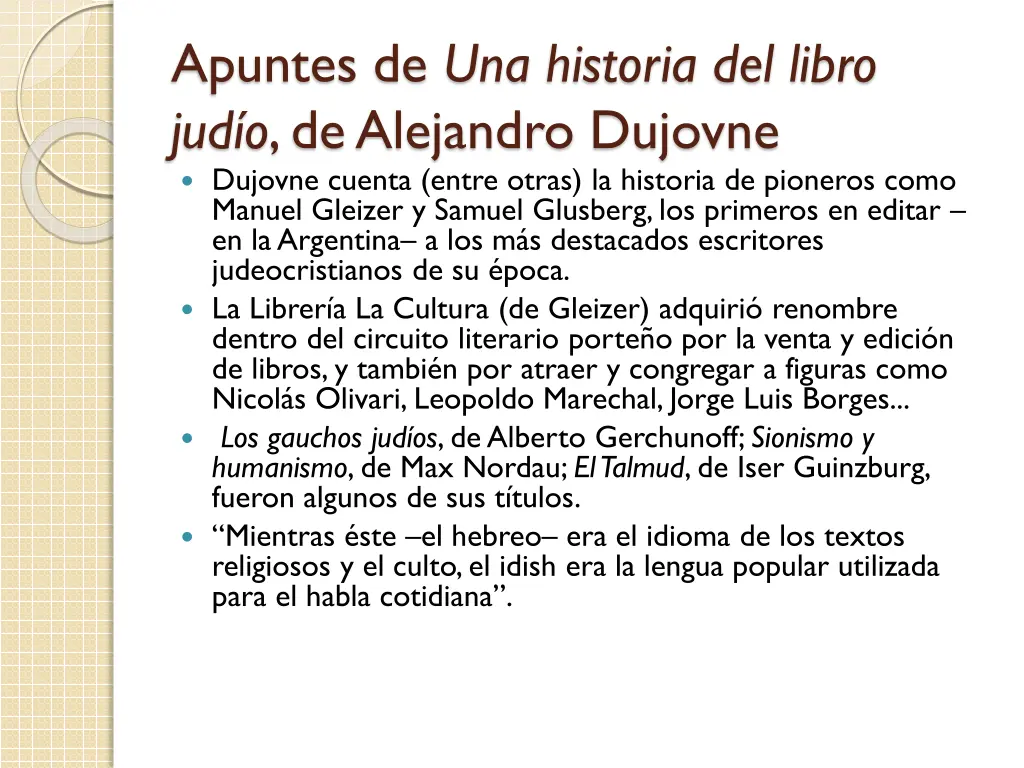apuntes de una historia del libro