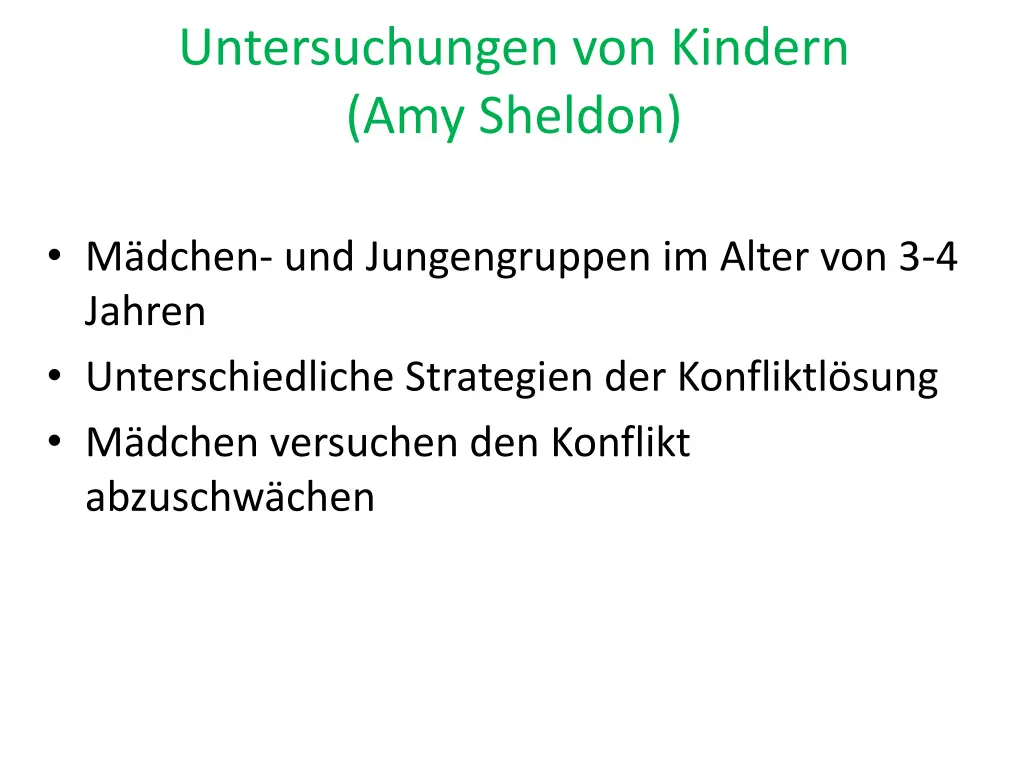 untersuchungen von kindern amy sheldon