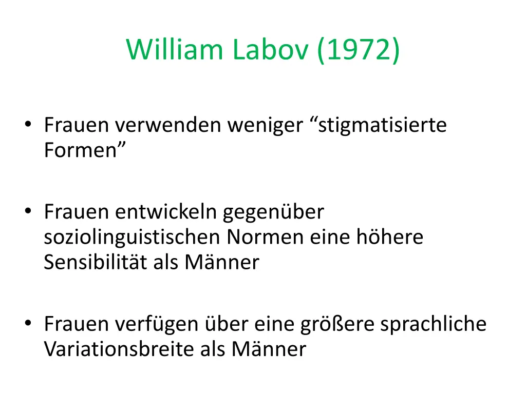 william labov 1972