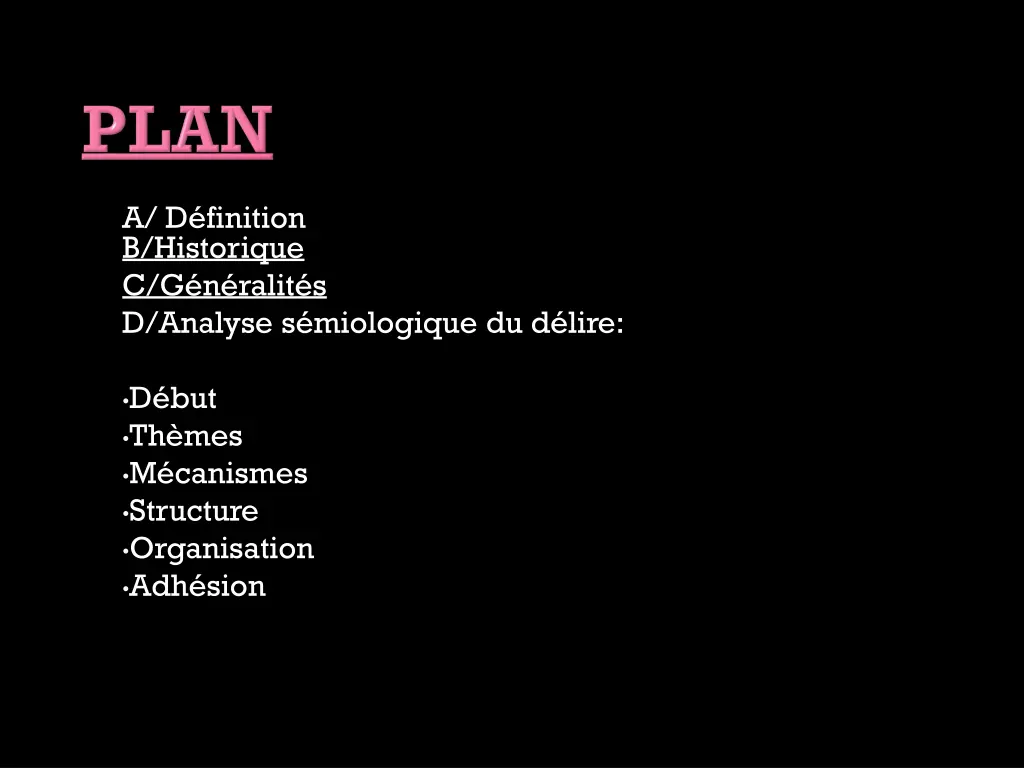 a d finition b historique c g n ralit s d analyse