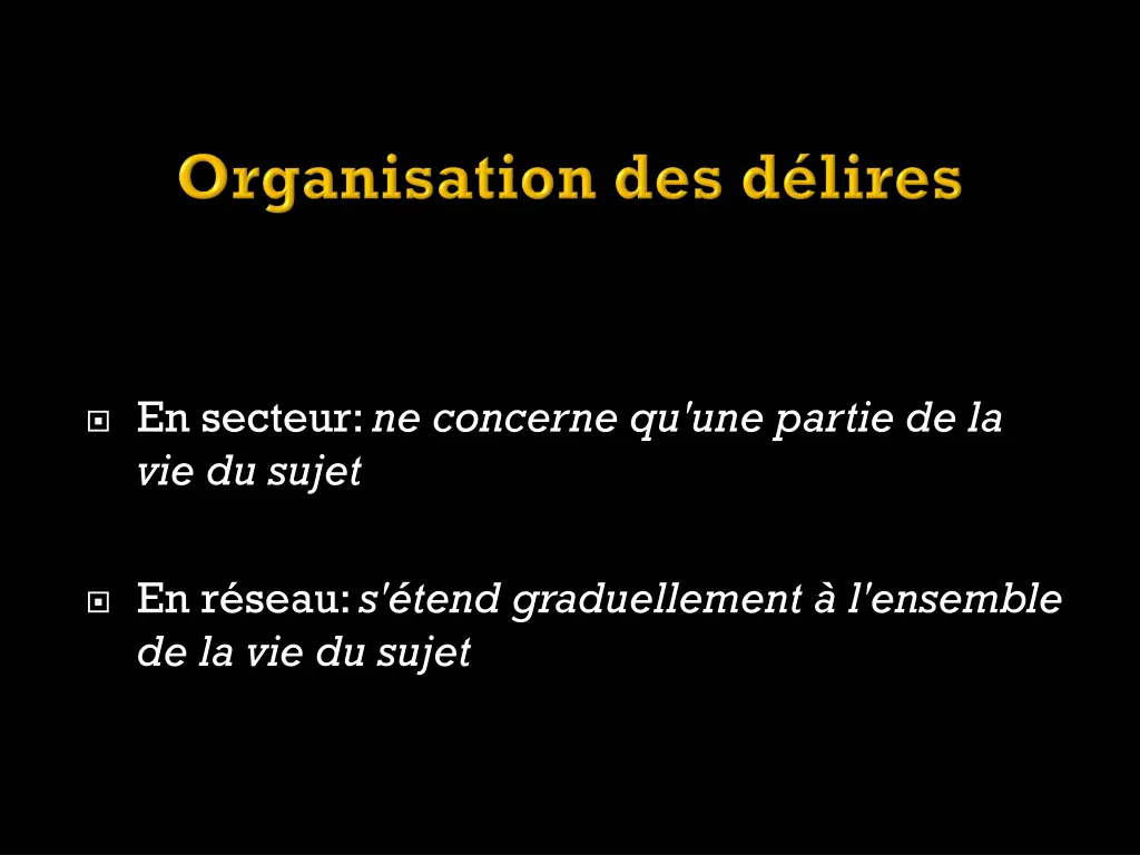 en secteur ne concerne qu une partie