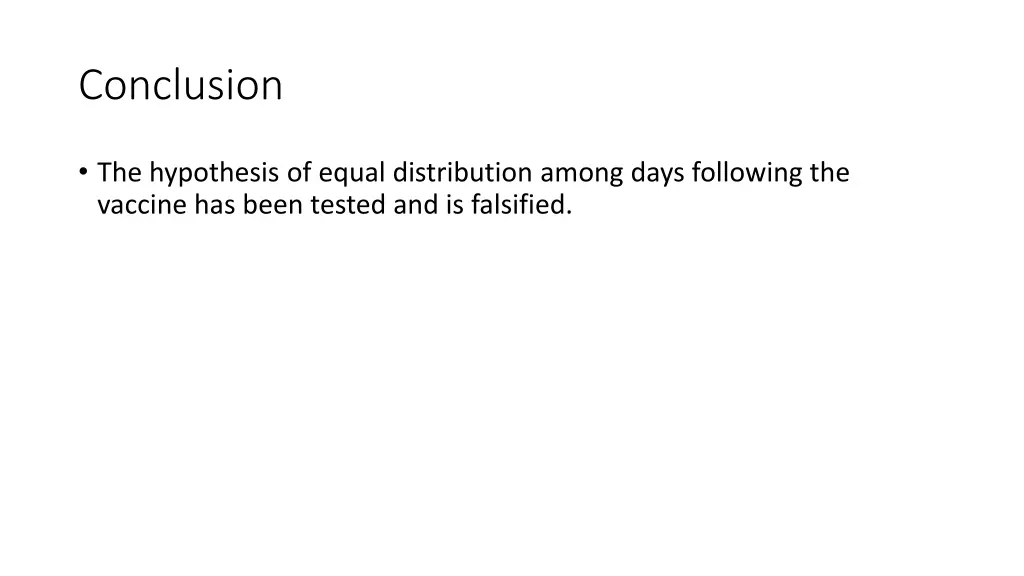 conclusion