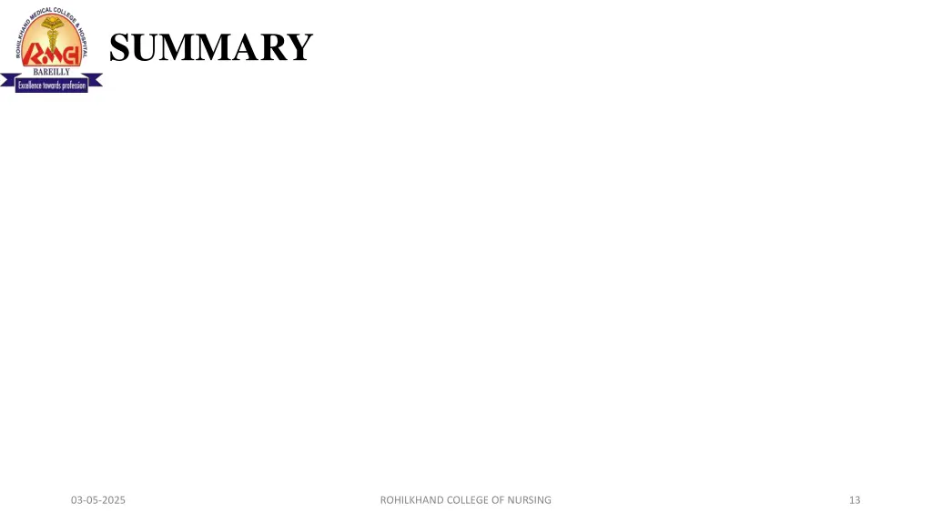 summary