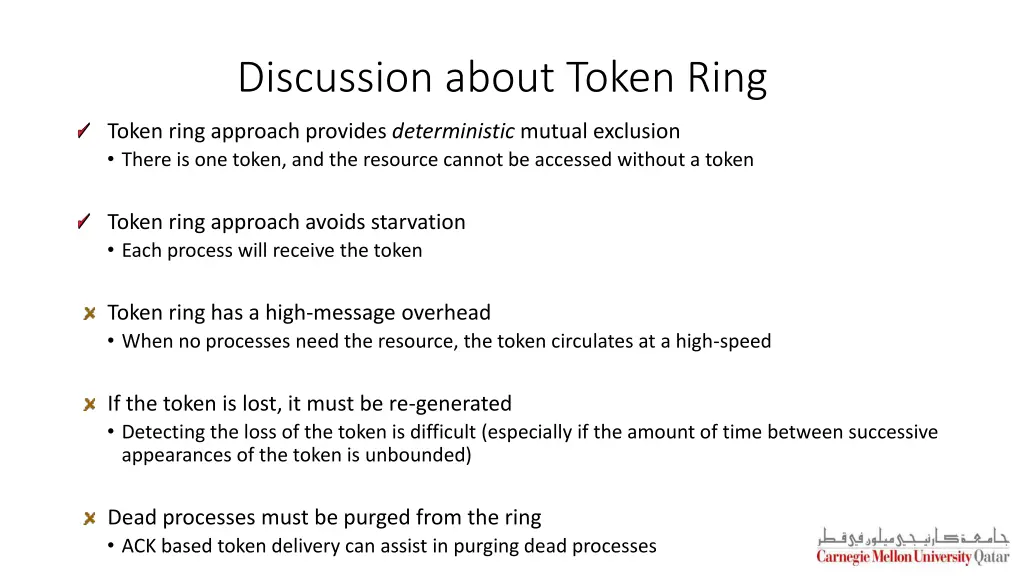 discussion about token ring