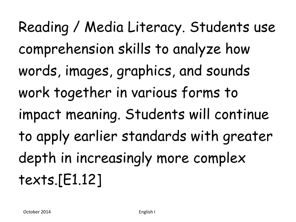 reading media literacy students use comprehension