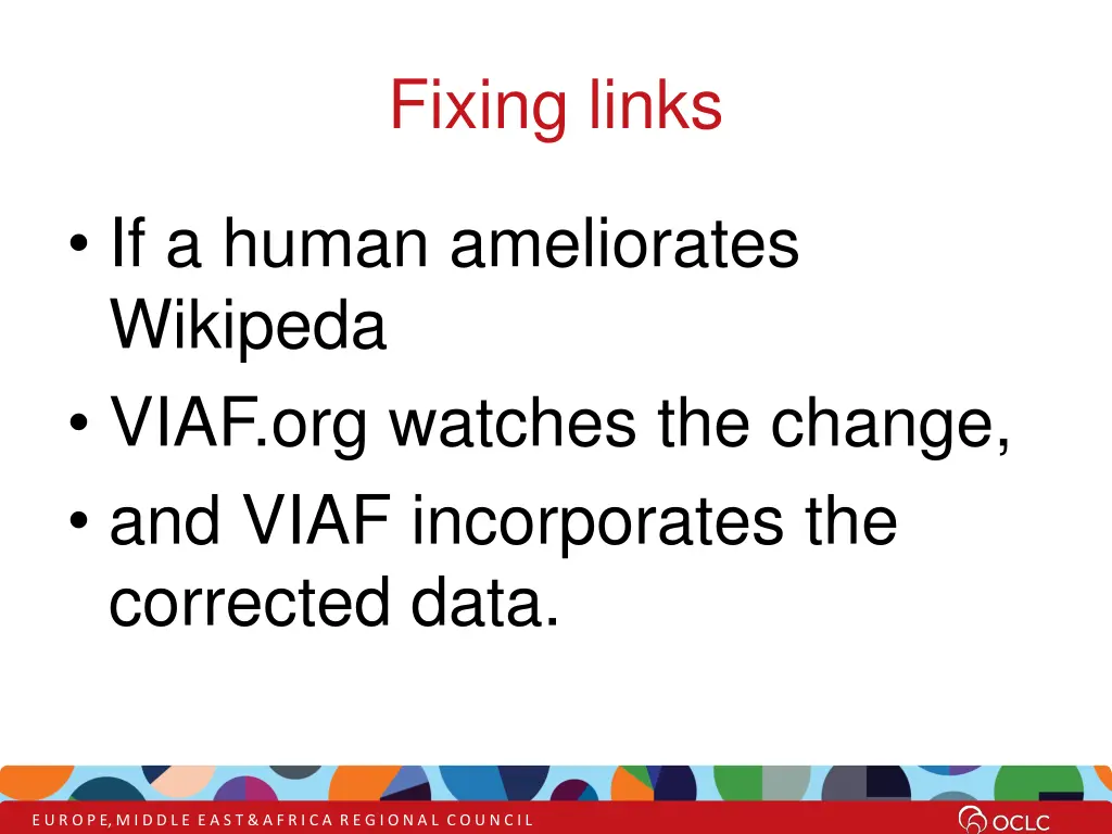 fixing links