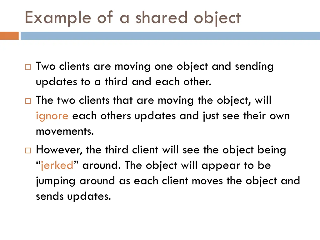 example of a shared object