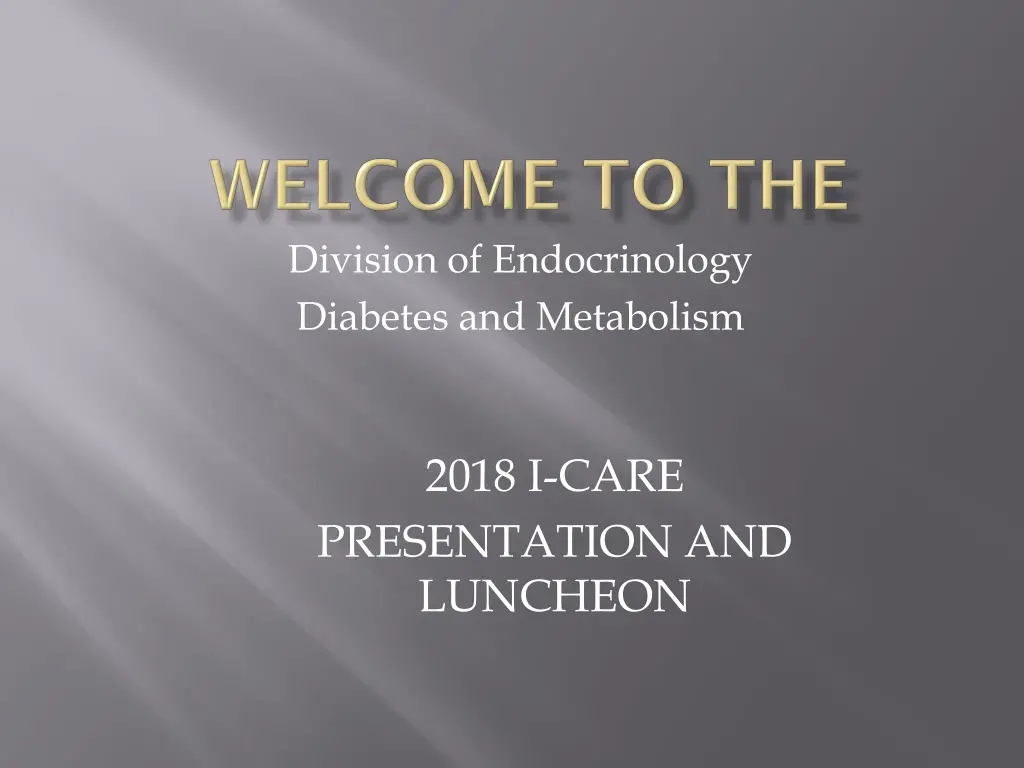 division of endocrinology diabetes and metabolism