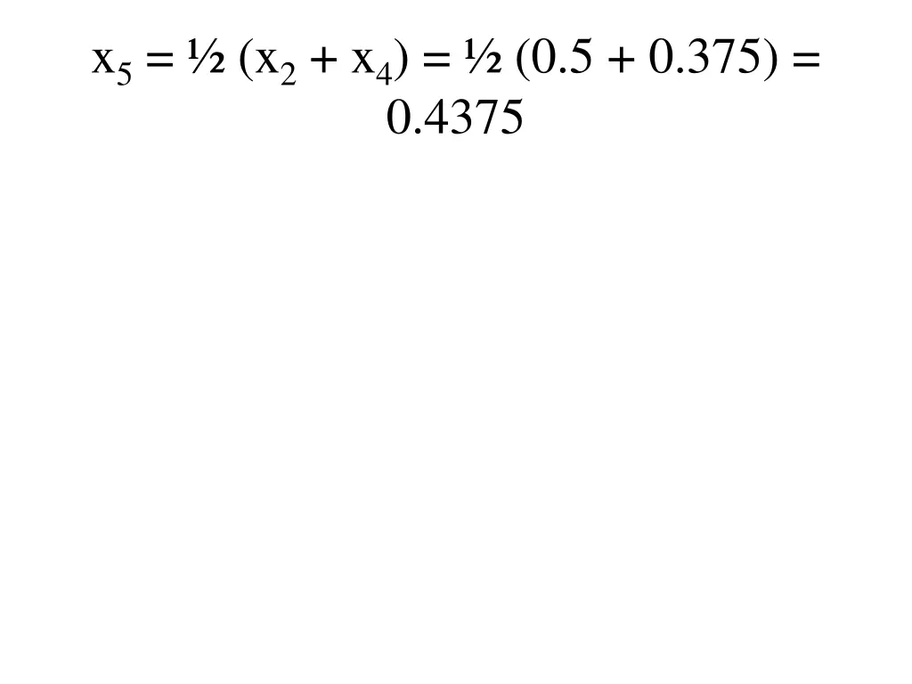 x 5 x 2 x 4 0 5 0 375 0 4375