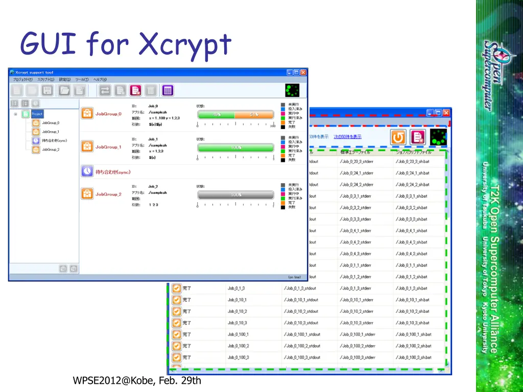 gui for xcrypt