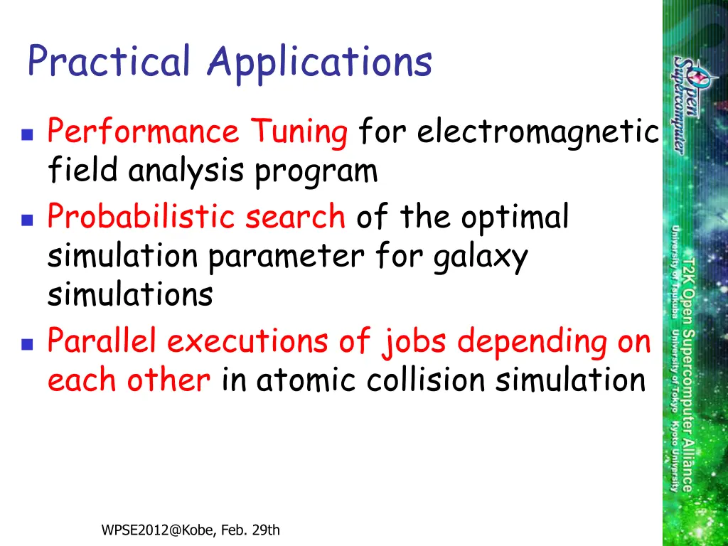practical applications