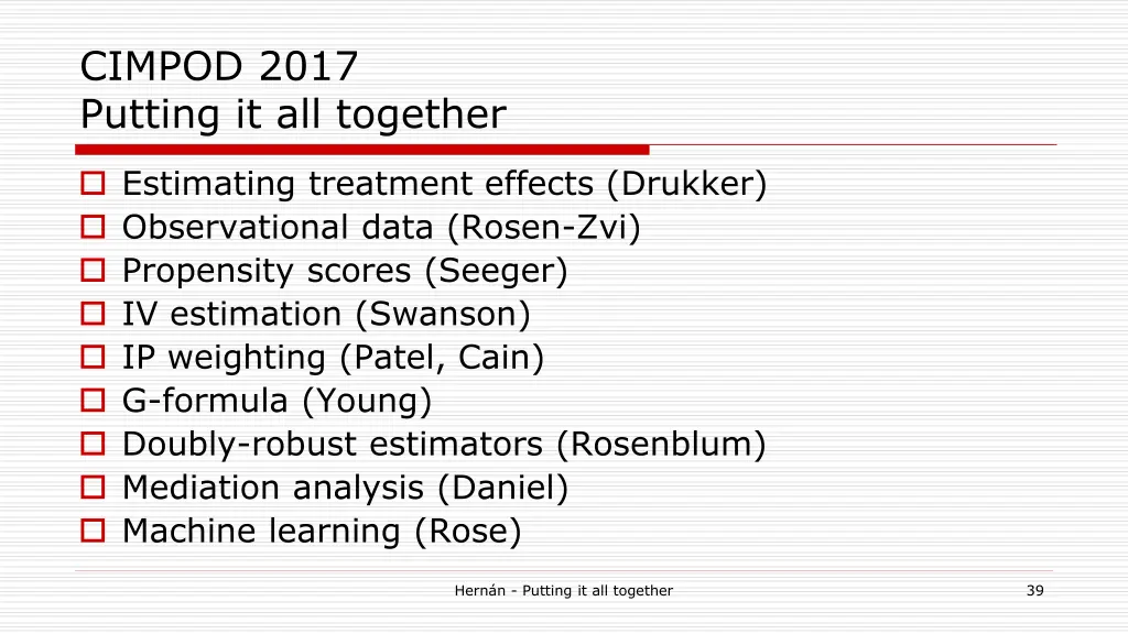 cimpod 2017 putting it all together 6