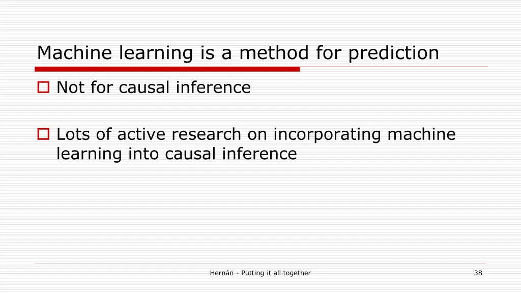 machine learning is a method for prediction