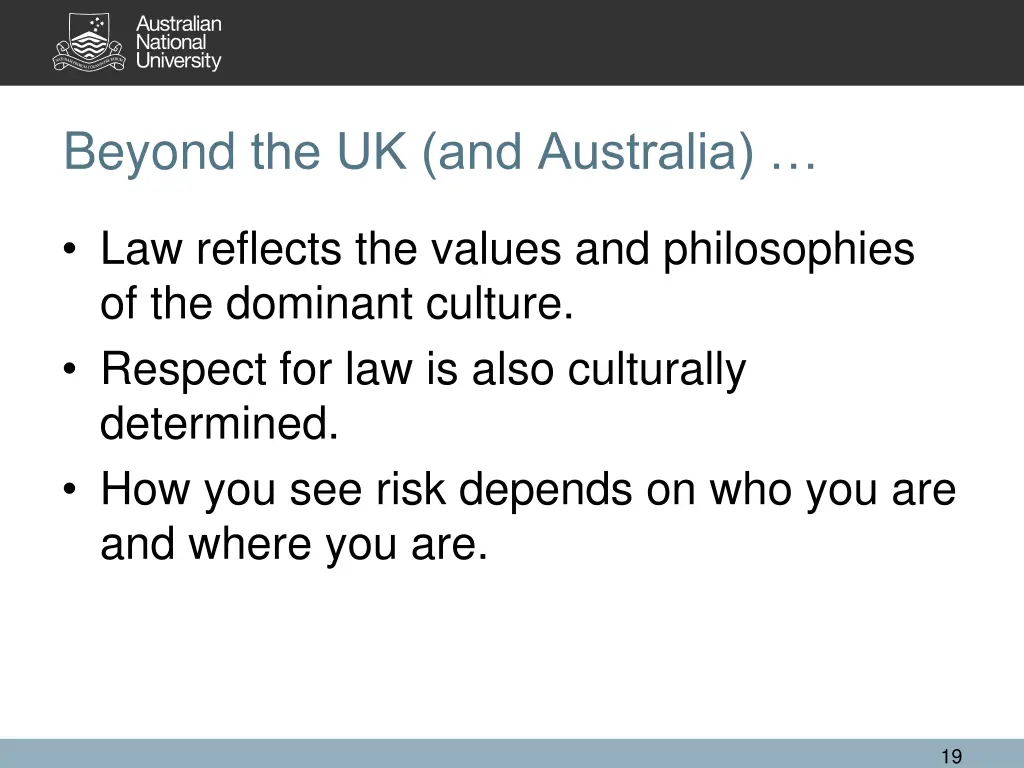 beyond the uk and australia