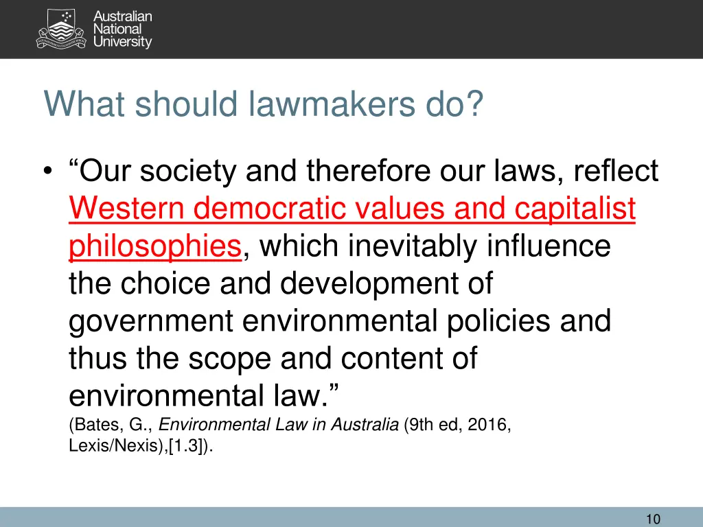 what should lawmakers do 1