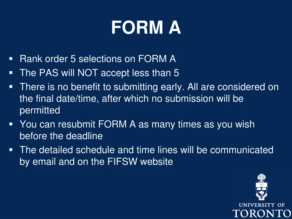 form a