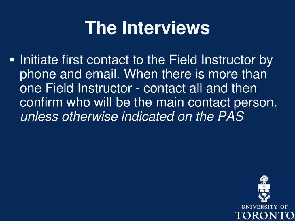 the interviews 2
